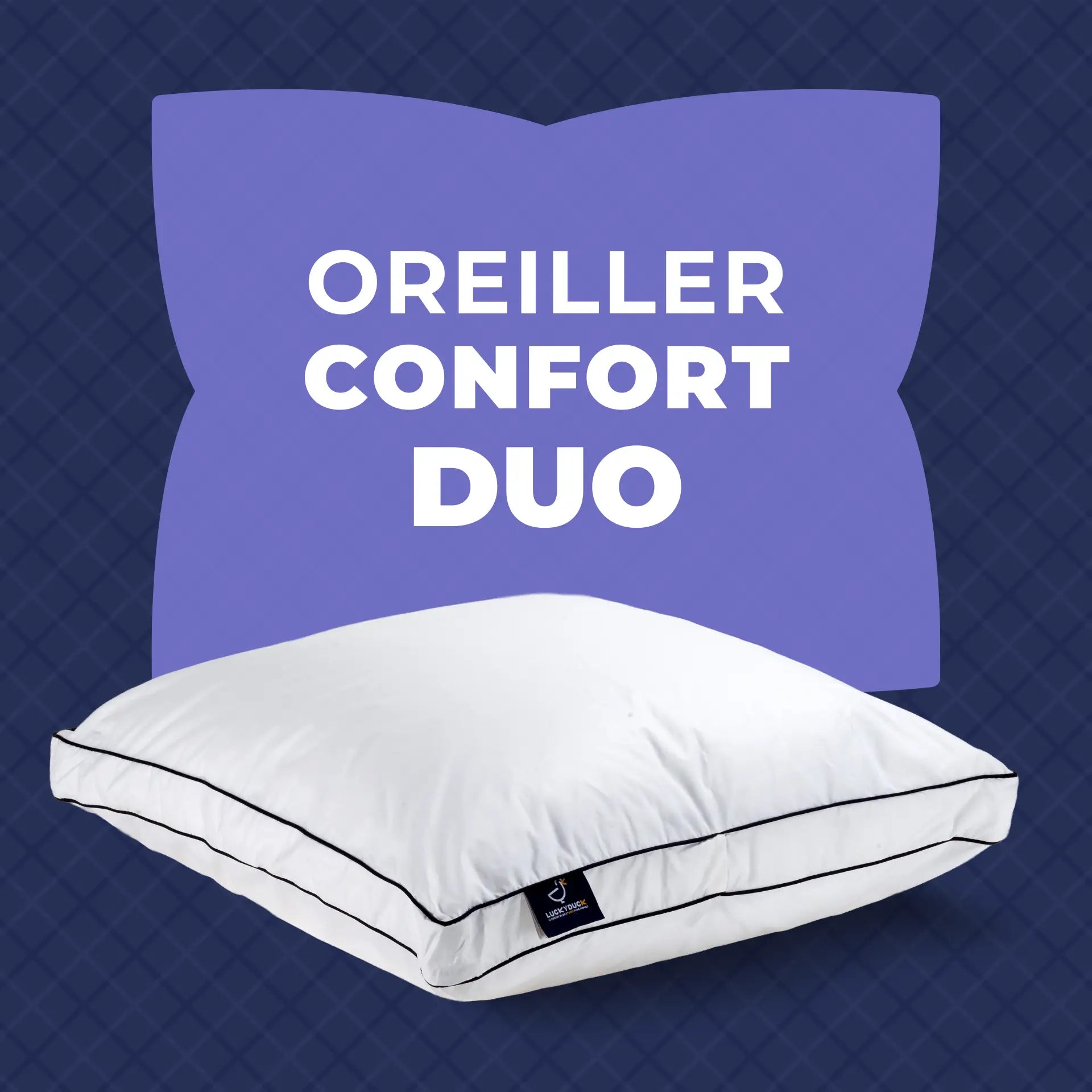 Oreiller Confort Duo