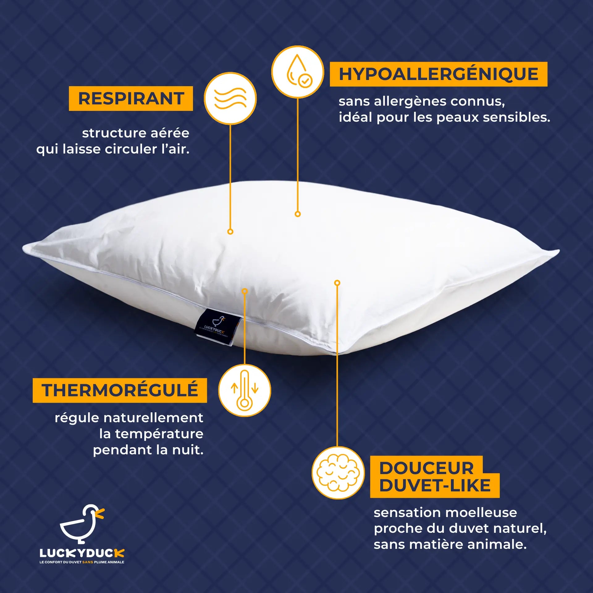 Oreiller Confort Équilibré