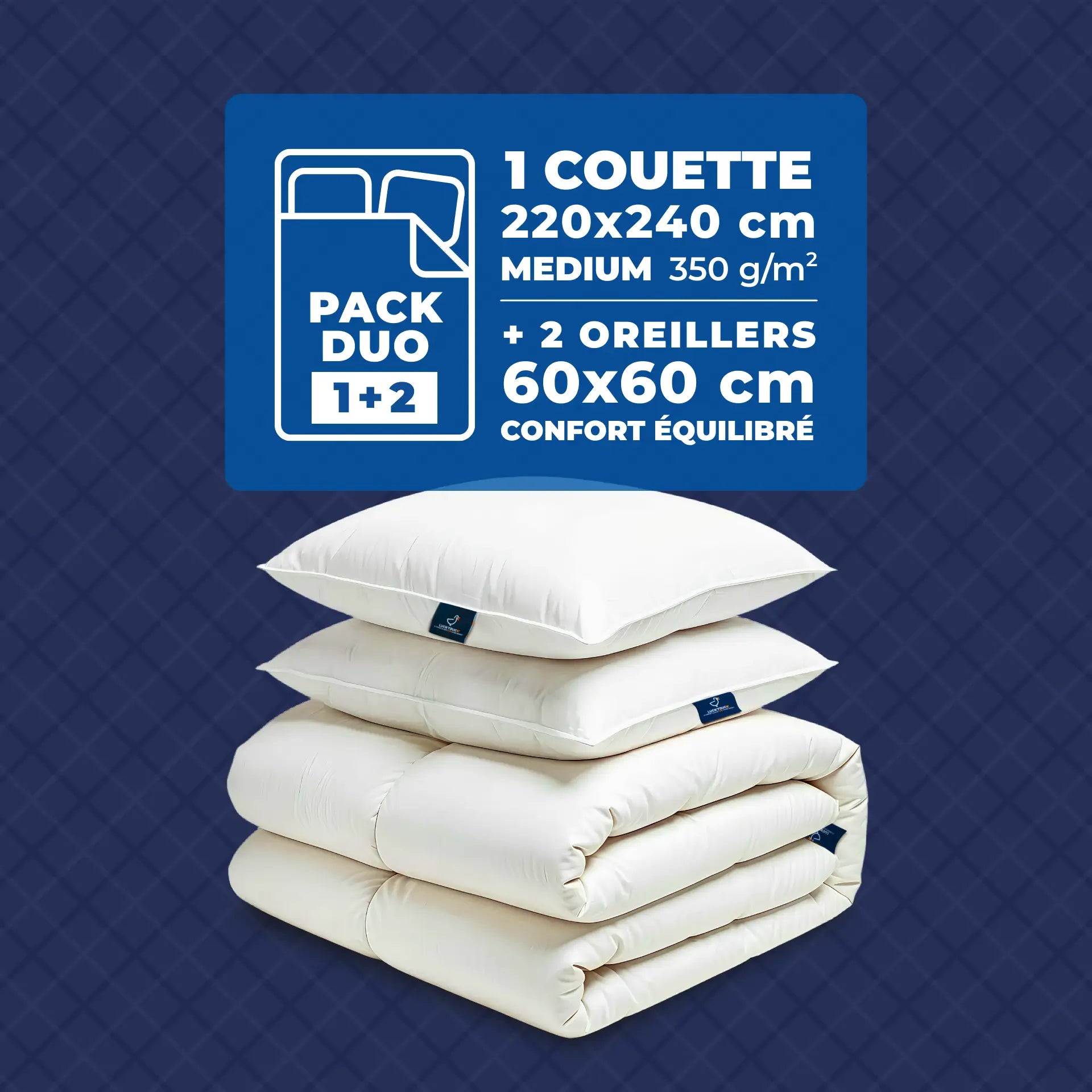 Pack Couette Medium + Oreiller(s)