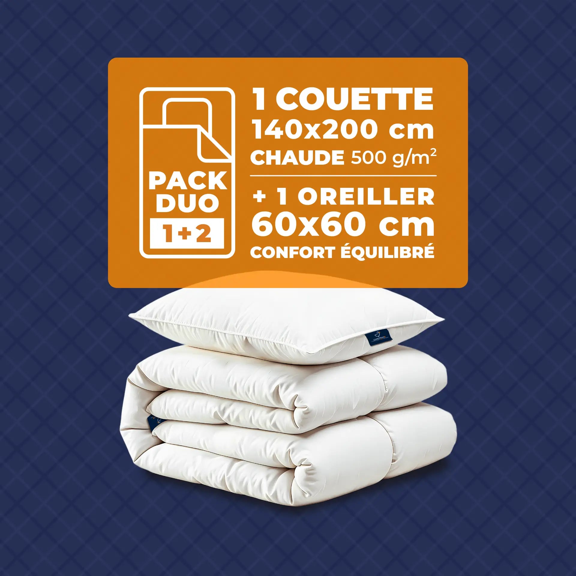 Pack Couette Chaude + Oreiller(s)