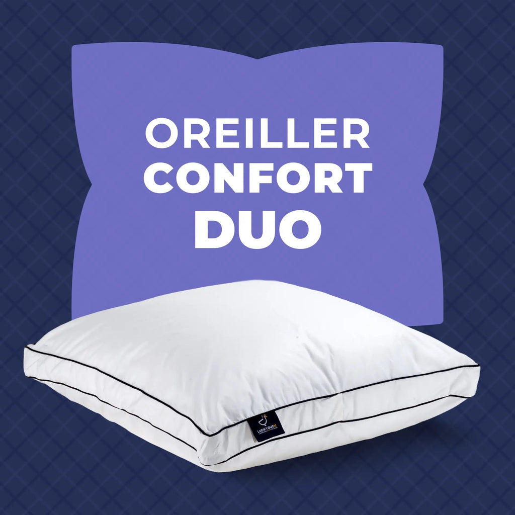 Oreiller Confort Duo - LuckyDuck
