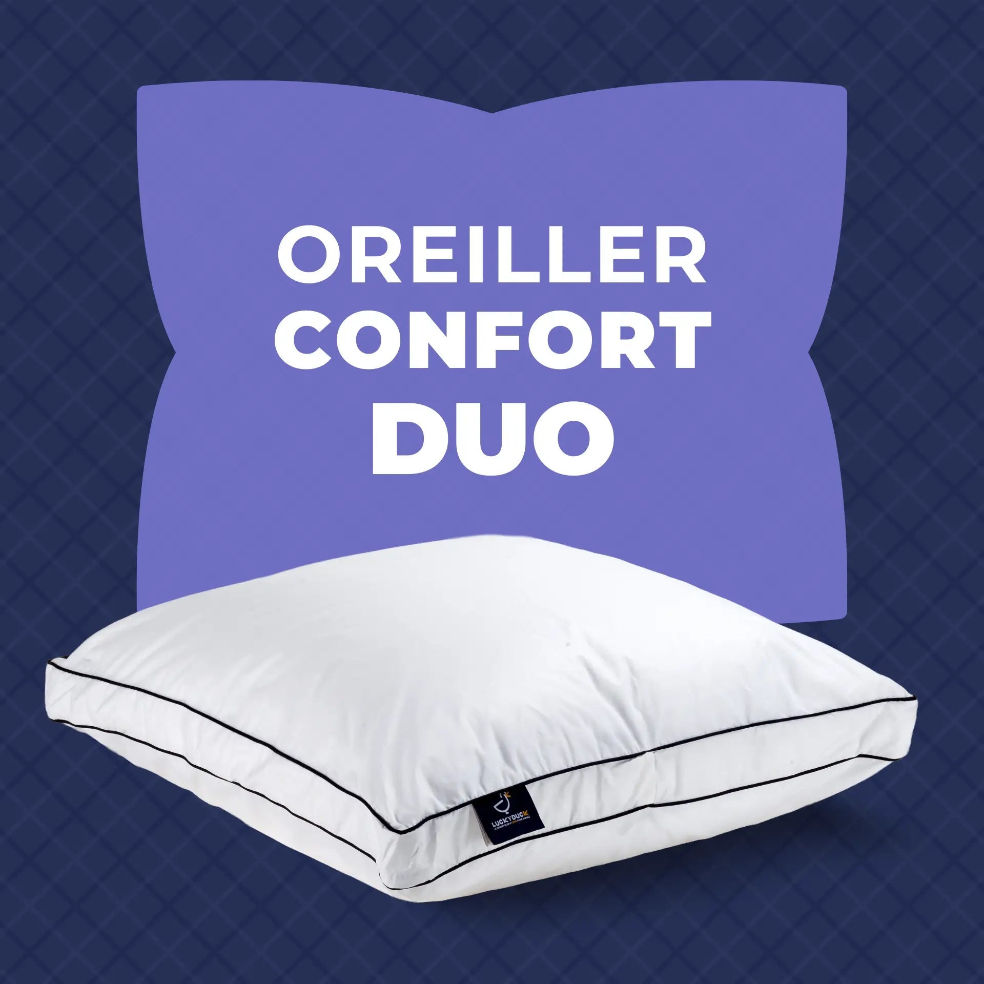 Oreiller Confort Duo - LuckyDuck