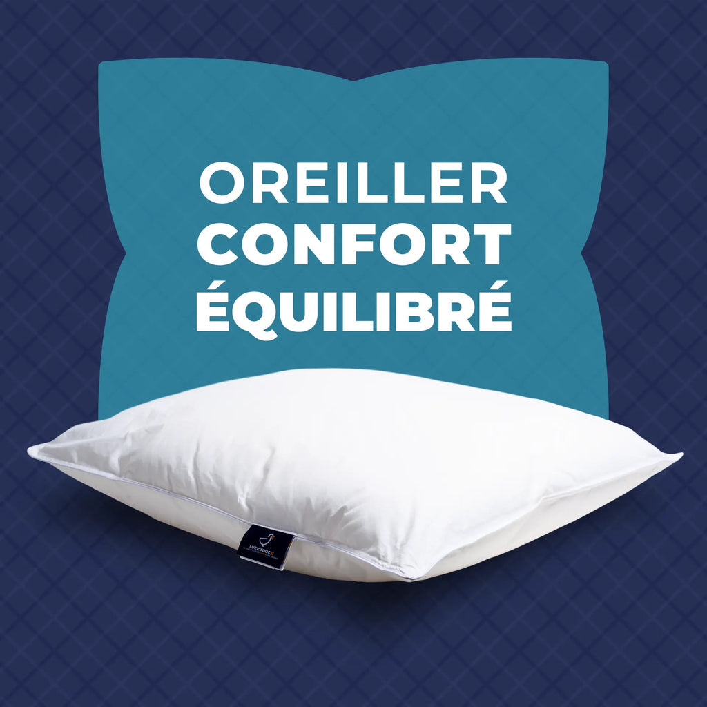 Oreiller Confort Équilibré - LuckyDuck