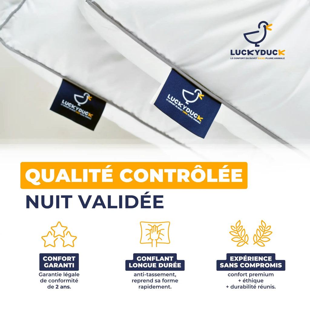 Oreiller Confort Plus - LuckyDuck