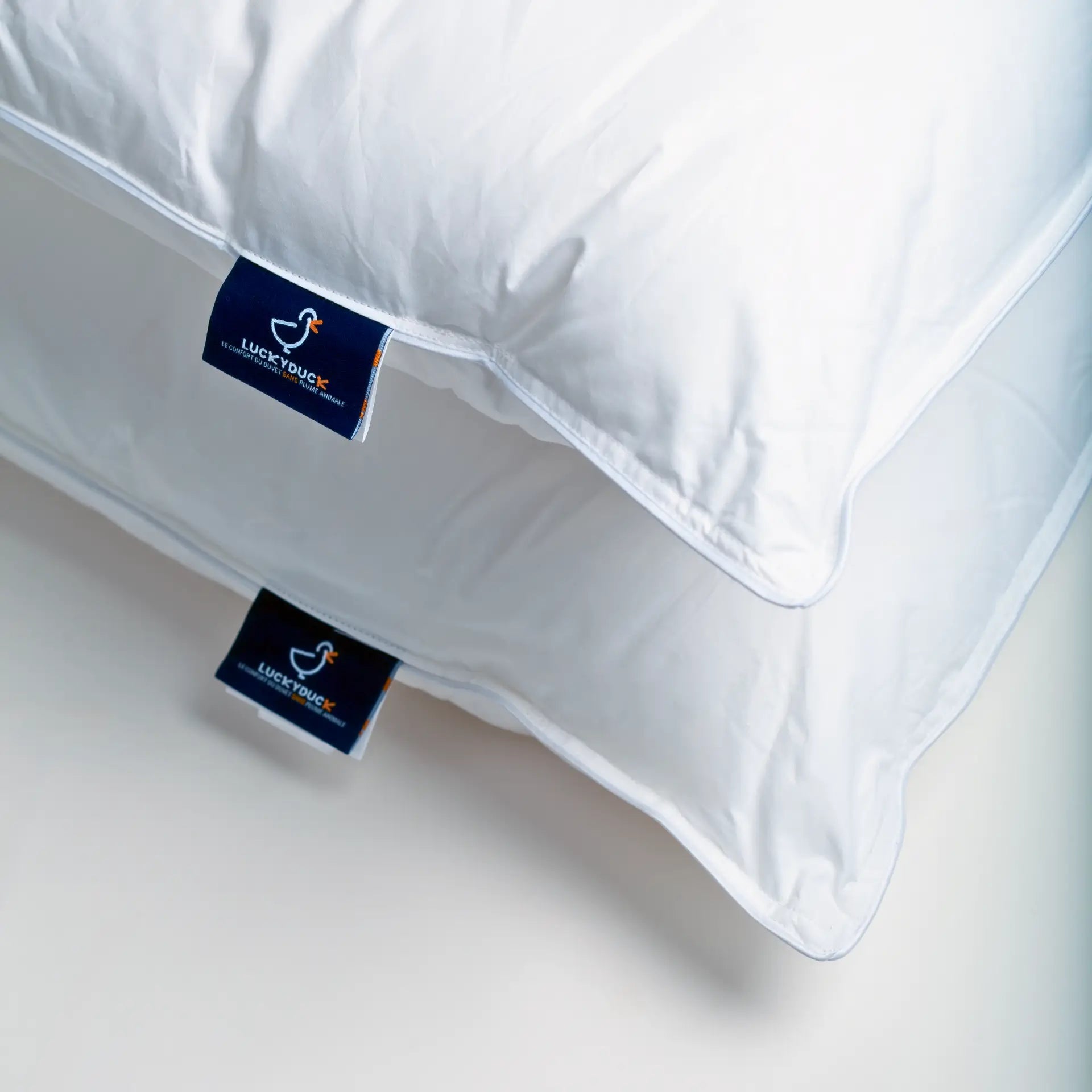 2 oreillers vegan Confort Équilibré - LuckyDuck