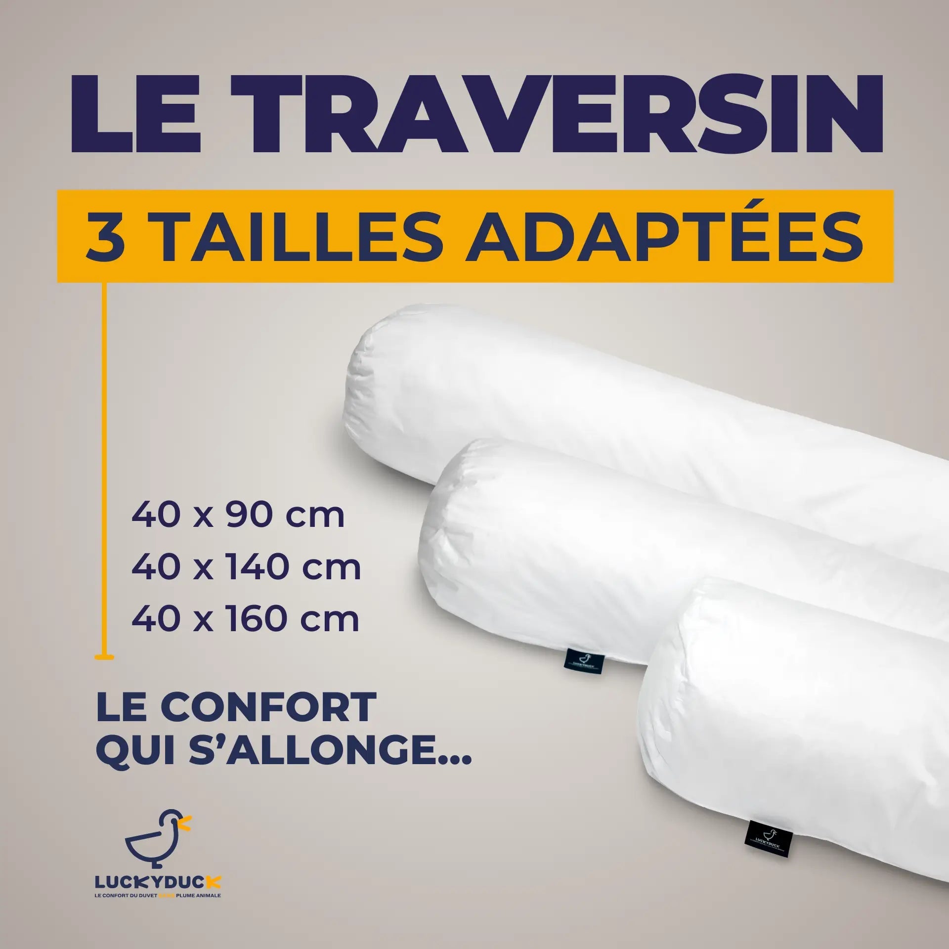 Traversin rond - LuckyDuck