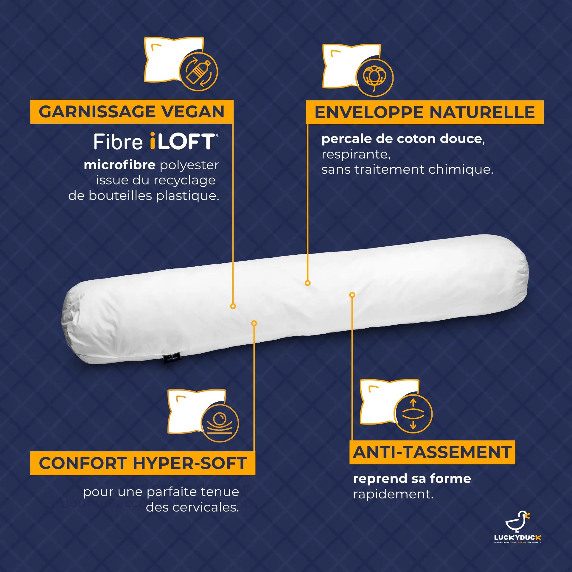 Traversin rond - LuckyDuck